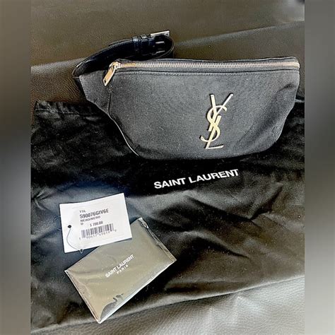 ysl studded belt bag|ysl bum bag women's.